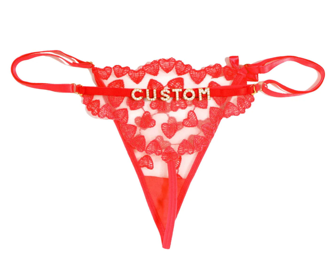 Valentine Custom Thong