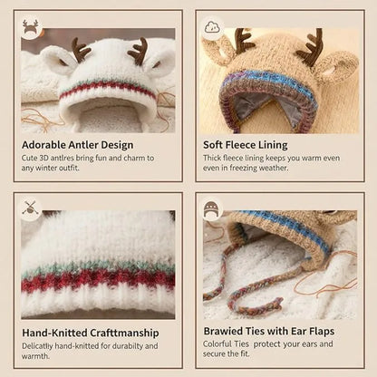 Original Festive Christmas Antler Hat